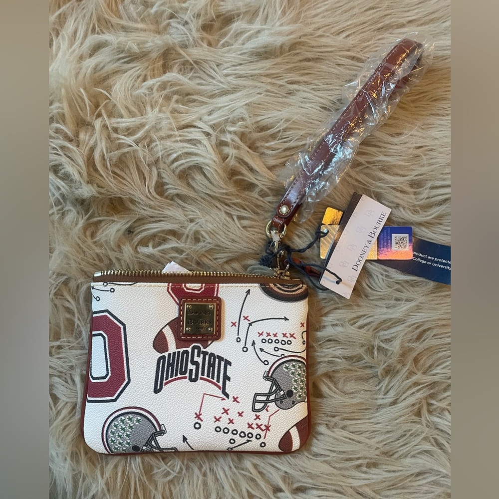 Ohio State Dooney and Bourke Wristlet NWT